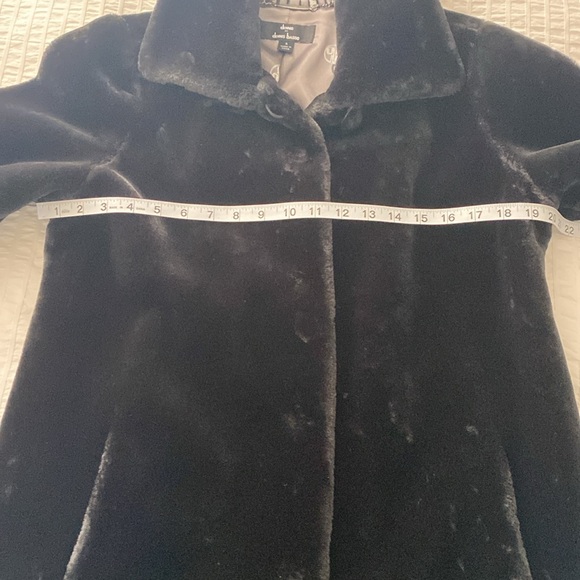NEW Dennis Basso Faux Sheared Mink Fur Coat - Picture 13 of 15